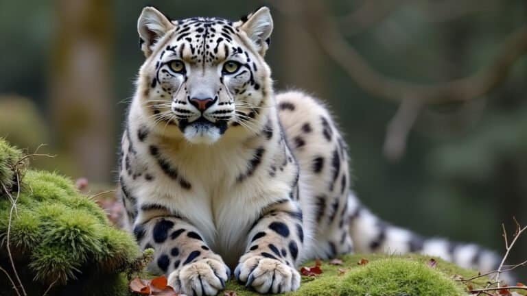 Physical Changes in Pregnant Snow Leopards