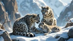 Social Structures of Snow Leopard Populations