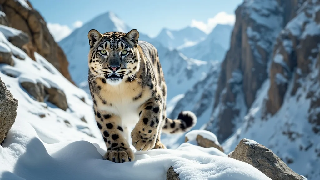 How Do Photographers Capture the Essence of Snow Leopards in the Wild