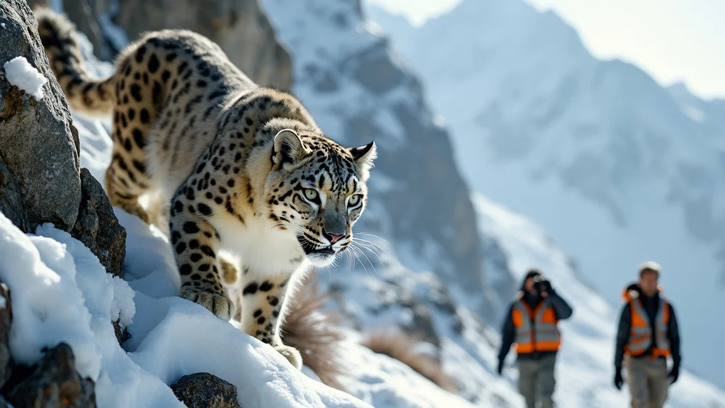 How Do Researchers Study Snow Leopard Behavior in Their Natural Habitat