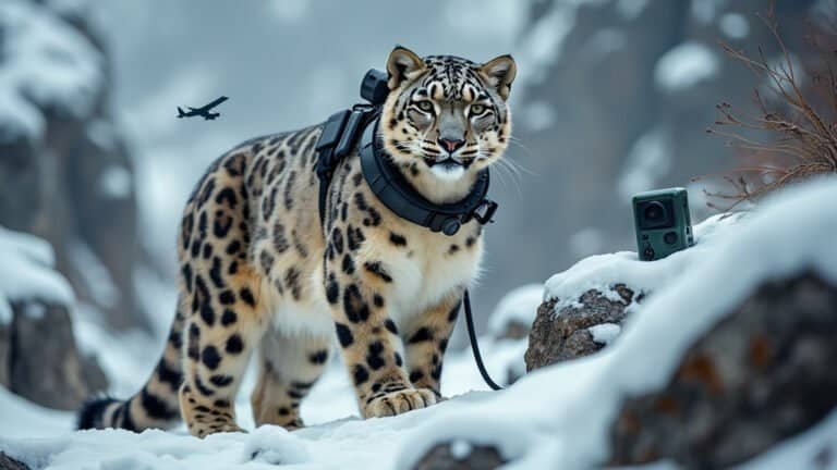 How Do Scientists Track Snow Leopard Movements In The Wild