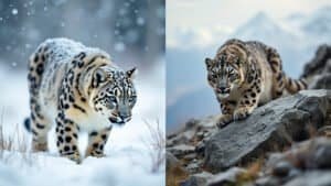 How Do Snow Leopards Adapt Their Hunting Strategies In Different Seasons