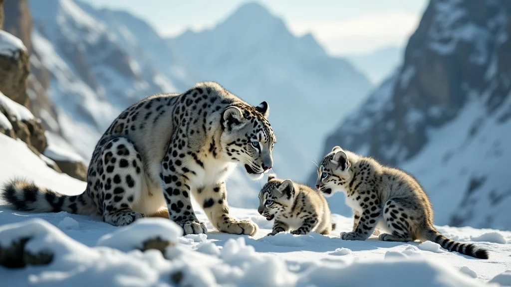 How Do Snow Leopards Teach Their Cubs To Hunt