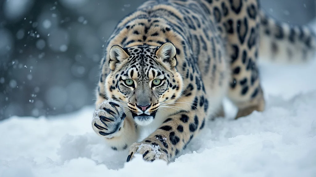 How Do Snow Leopards Use Their Claws in Hunting