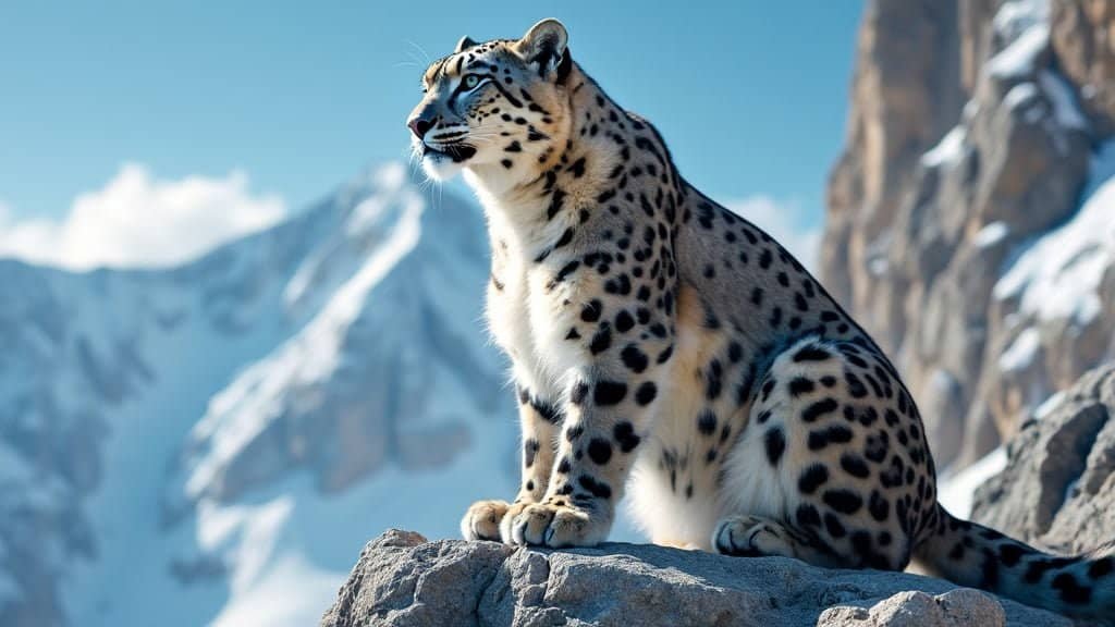 How Does the Snow Leopard's Heart Rate Adapt to Different Altitudes