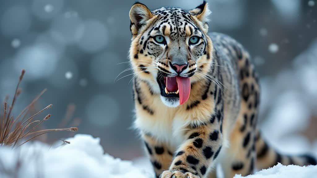 How Much Food Does a Snow Leopard Typically Consume in a Day