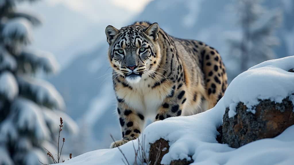 Preferred Altitude Range for Snow Leopards