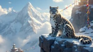 The Symbolic Role Of Snow Leopards In Tibetan Buddhism