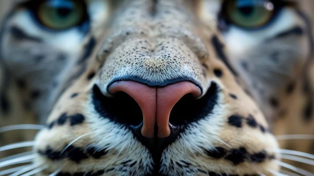 What Adaptations Do Snow Leopards Have in Their Nasal Passages for Cold Air