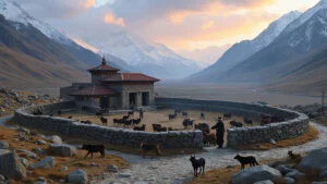 What Are The Traditional Methods Used To Protect Livestock From Snow Leopards