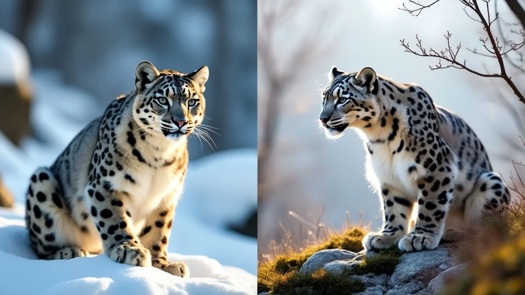 dietary differences of snow leopards in various regions