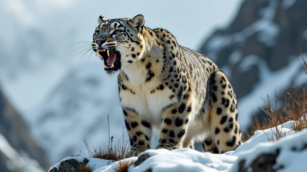 How Do Snow Leopards Communicate Using Their Vocal Cords