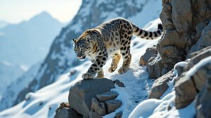 How Do Snow Leopards Navigate Their Mountainous Terrain