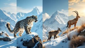 How Do Snow Leopards' Seasonal Movements Affect Their Diet