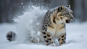 How Do Snow Leopards Store Food For Later Consumption