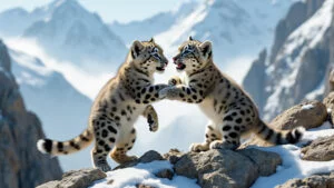 How Does Play Impact Snow Leopard Cubs' Development