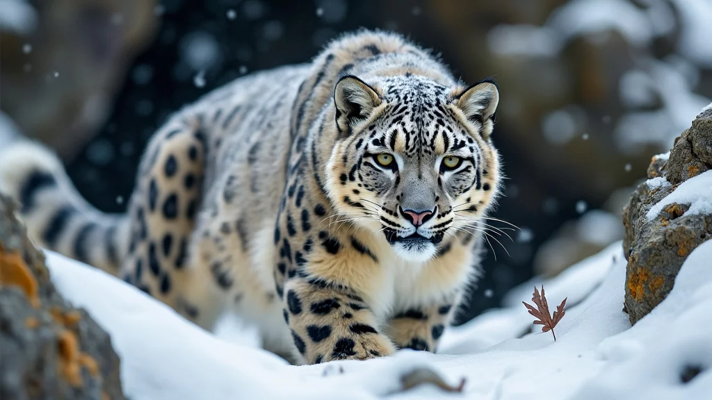 How Does a Snow Leopard's Coat Provide Camouflage