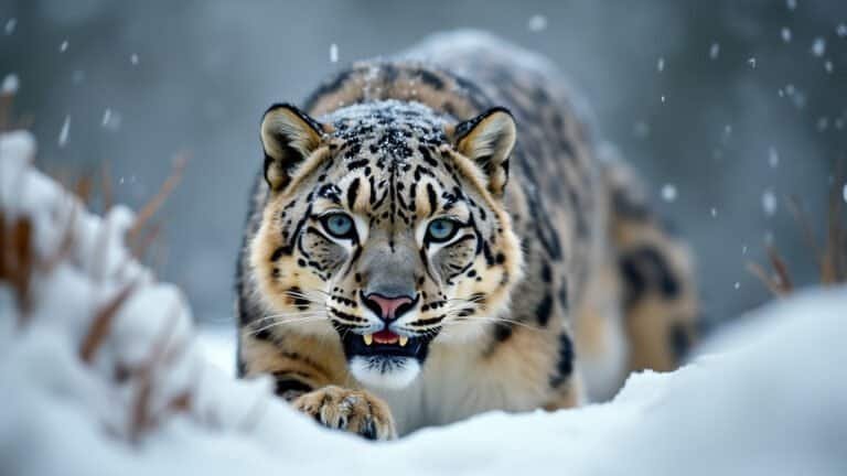 What Are the Dietary Differences Between Male and Female Snow Leopards