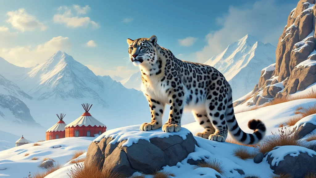 What Is The Significance Of Snow Leopards In Kazakh Folklore