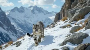 How Do Snow Leopards Migrate Within Their Geographical Range