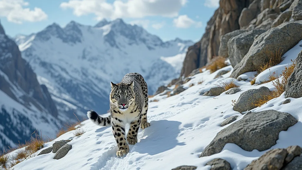How Do Snow Leopards Migrate Within Their Geographical Range